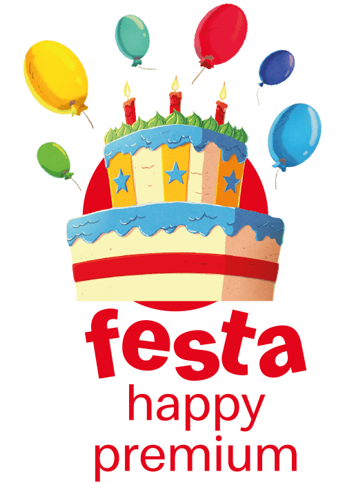 Icona festa happy premium