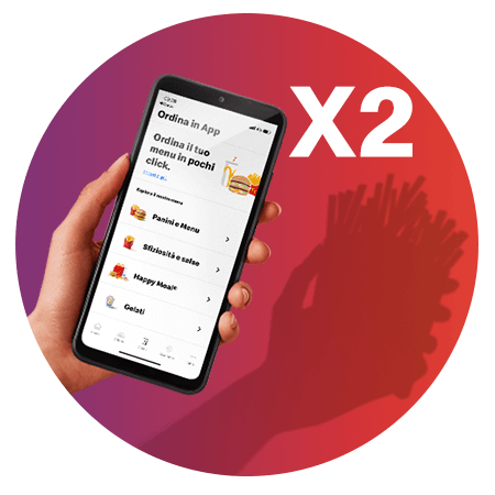 Ordina in app