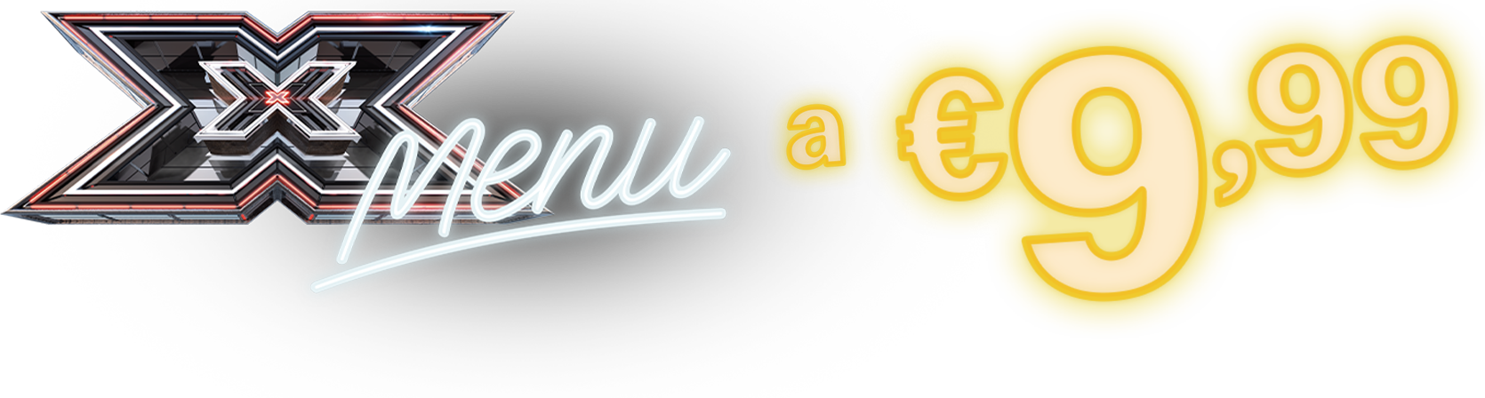 X Menu a €9.99