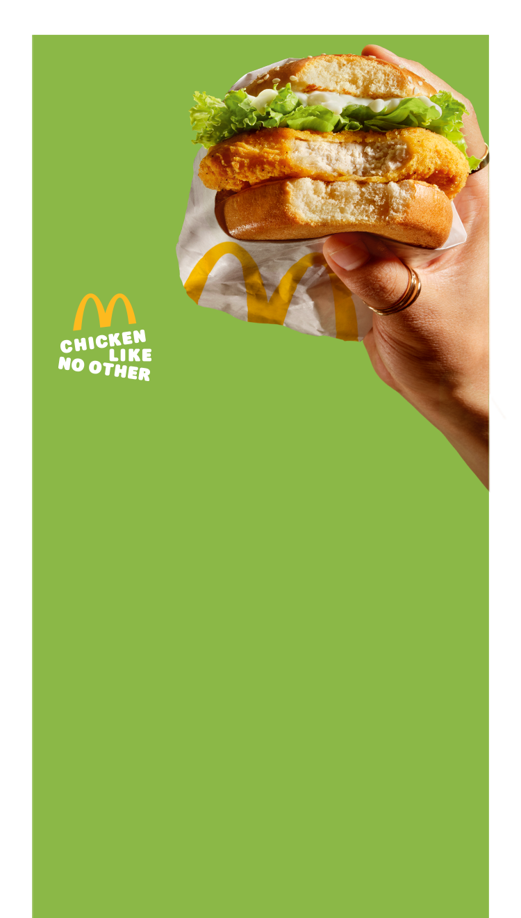 Il McChicken ora ancora più tenero e succoso