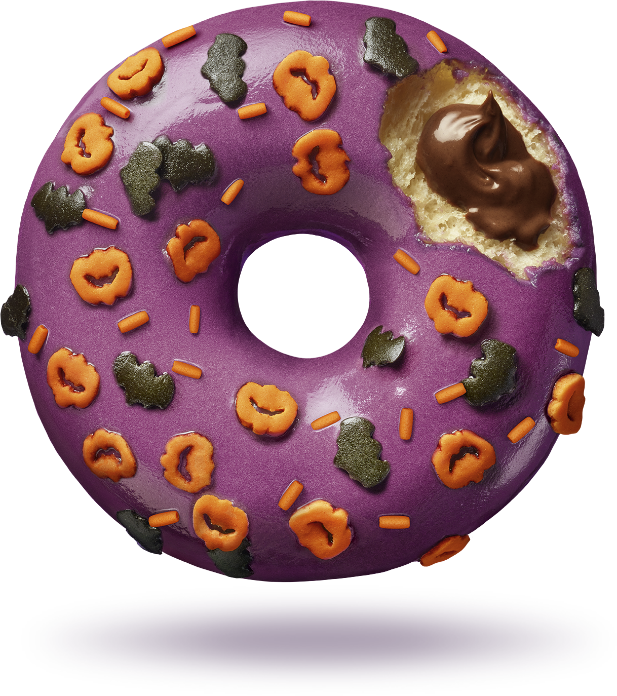 Donut con ripieno alla nocciola