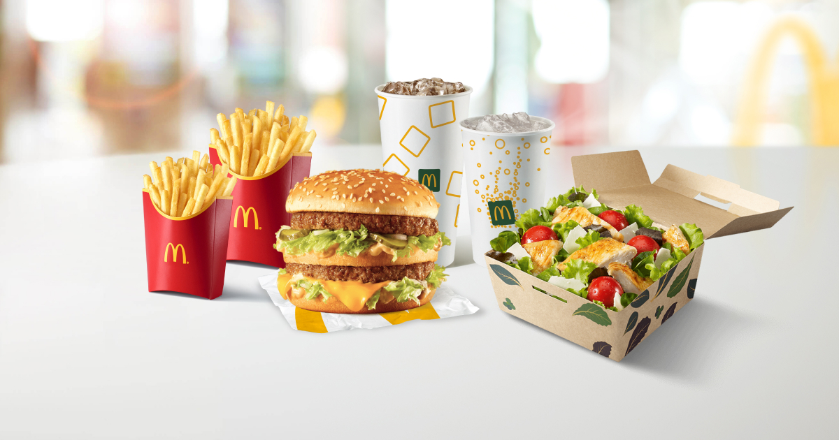 Menu McDonald's Italia