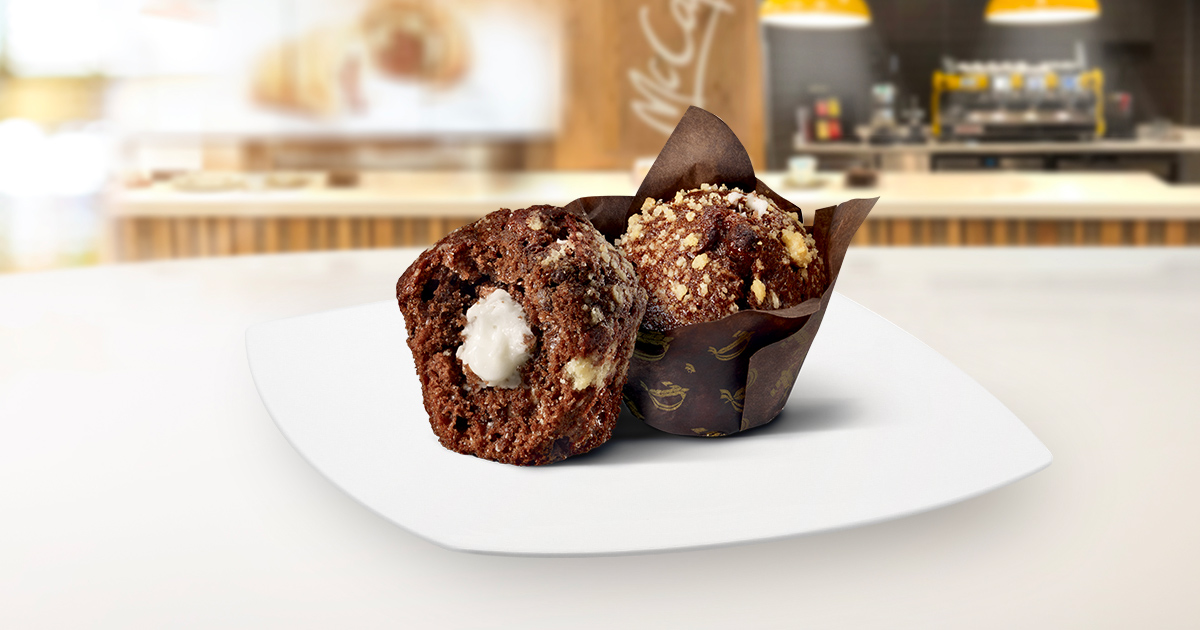 Mini Muffin cioccolato bianco McCafè McDonald's Italia