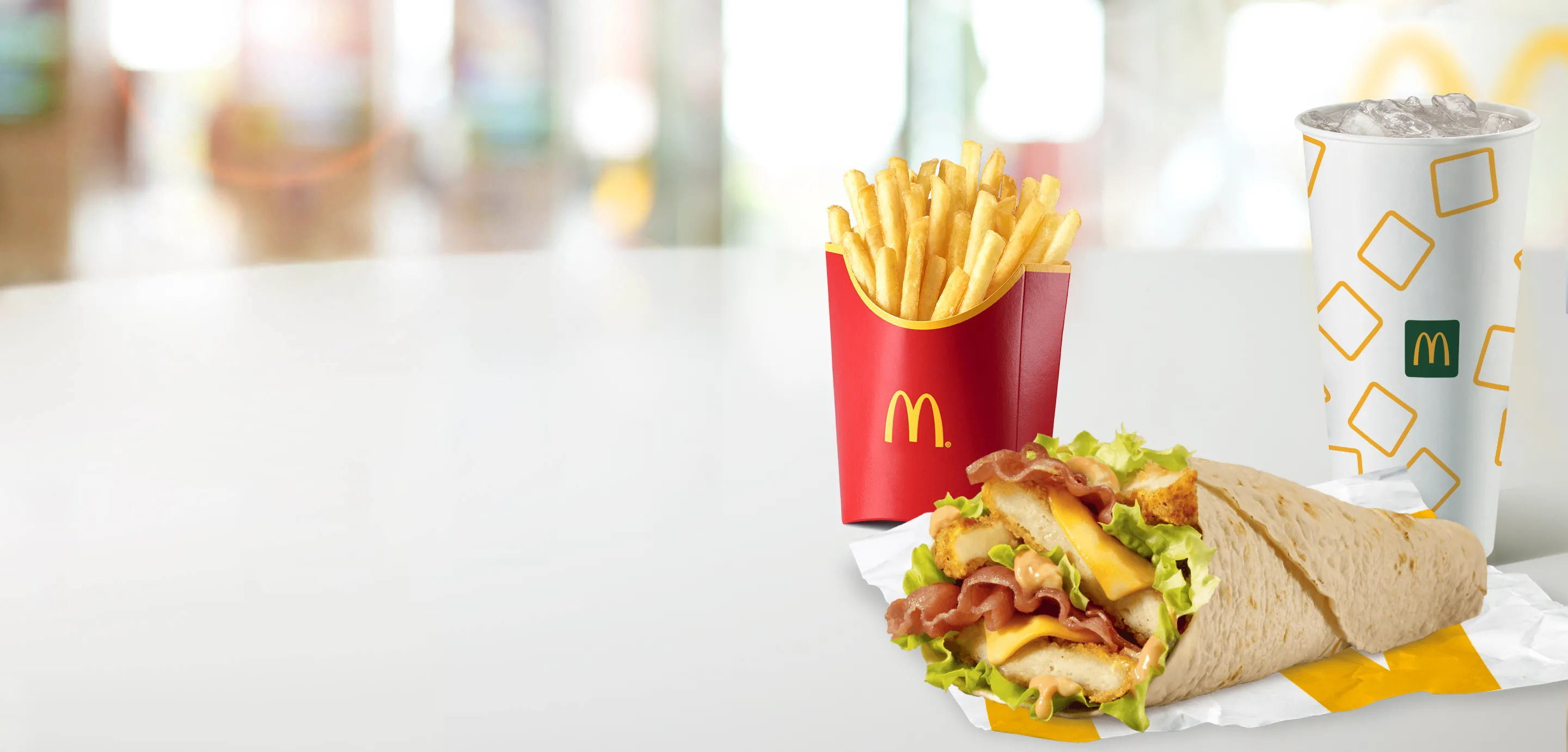 Crispy Chicken McWrap® Menu