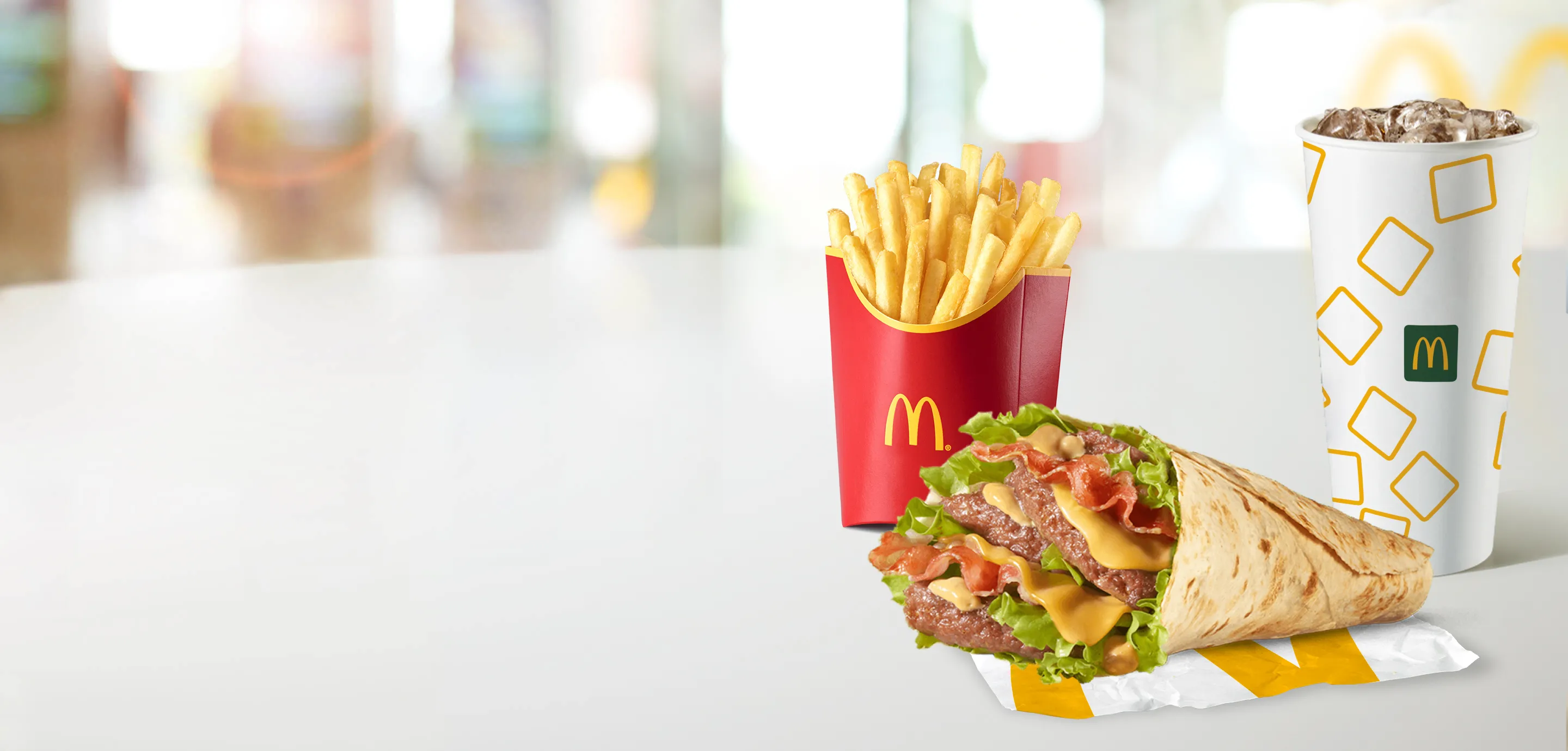 Crispy McWrap® Menu