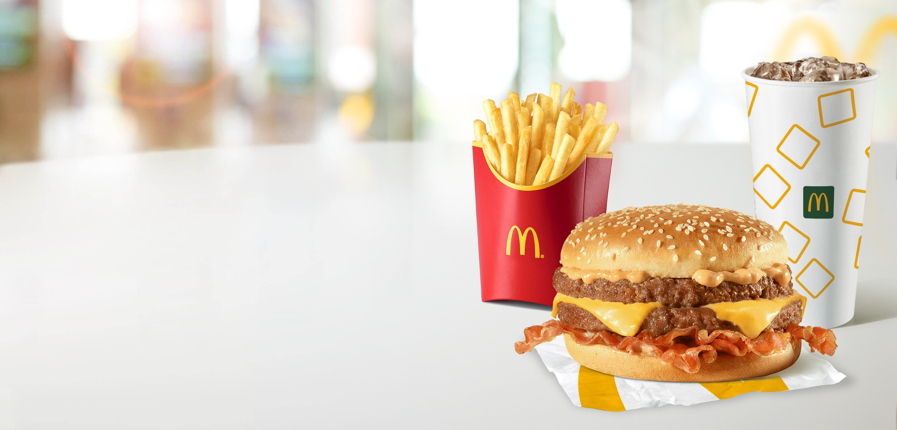 Gran Crispy McBacon® Menu