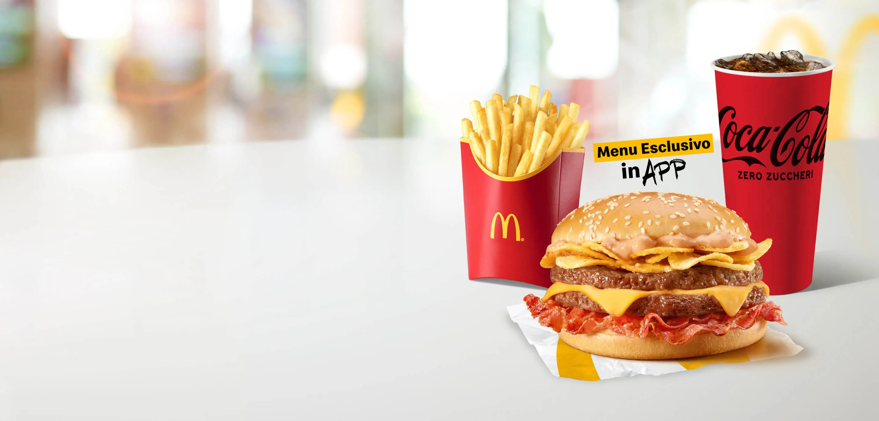 Gran Crispy McBacon® Chips Menu