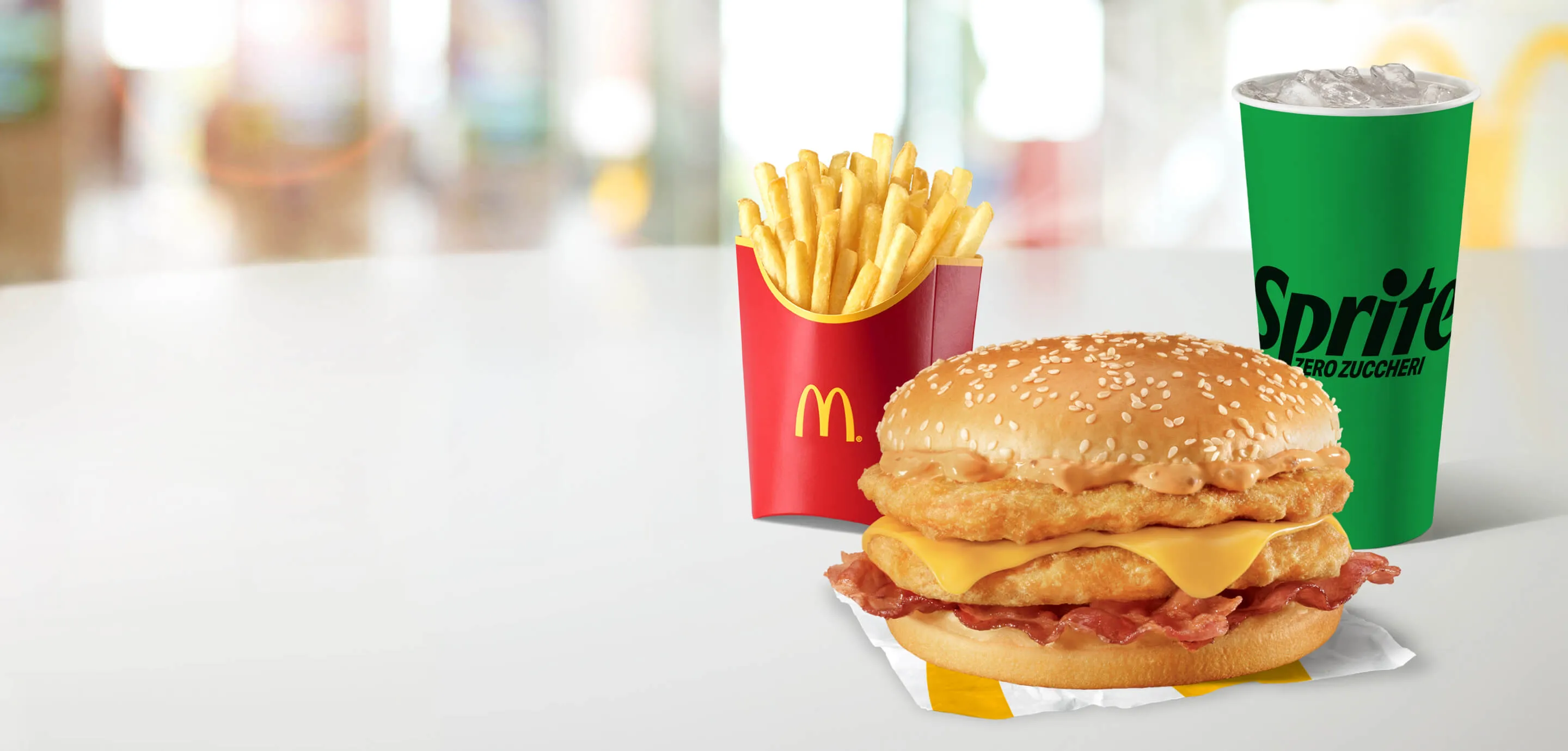 Gran Crispy McBacon® Chicken Menu