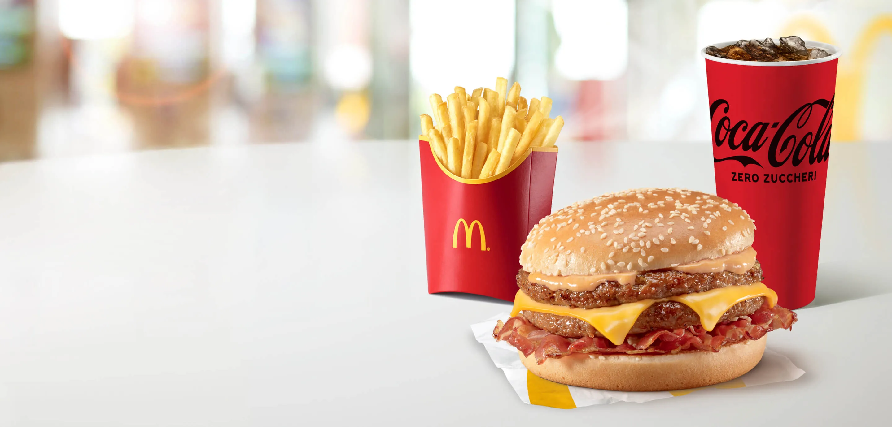 Gran Crispy McBacon® Menu