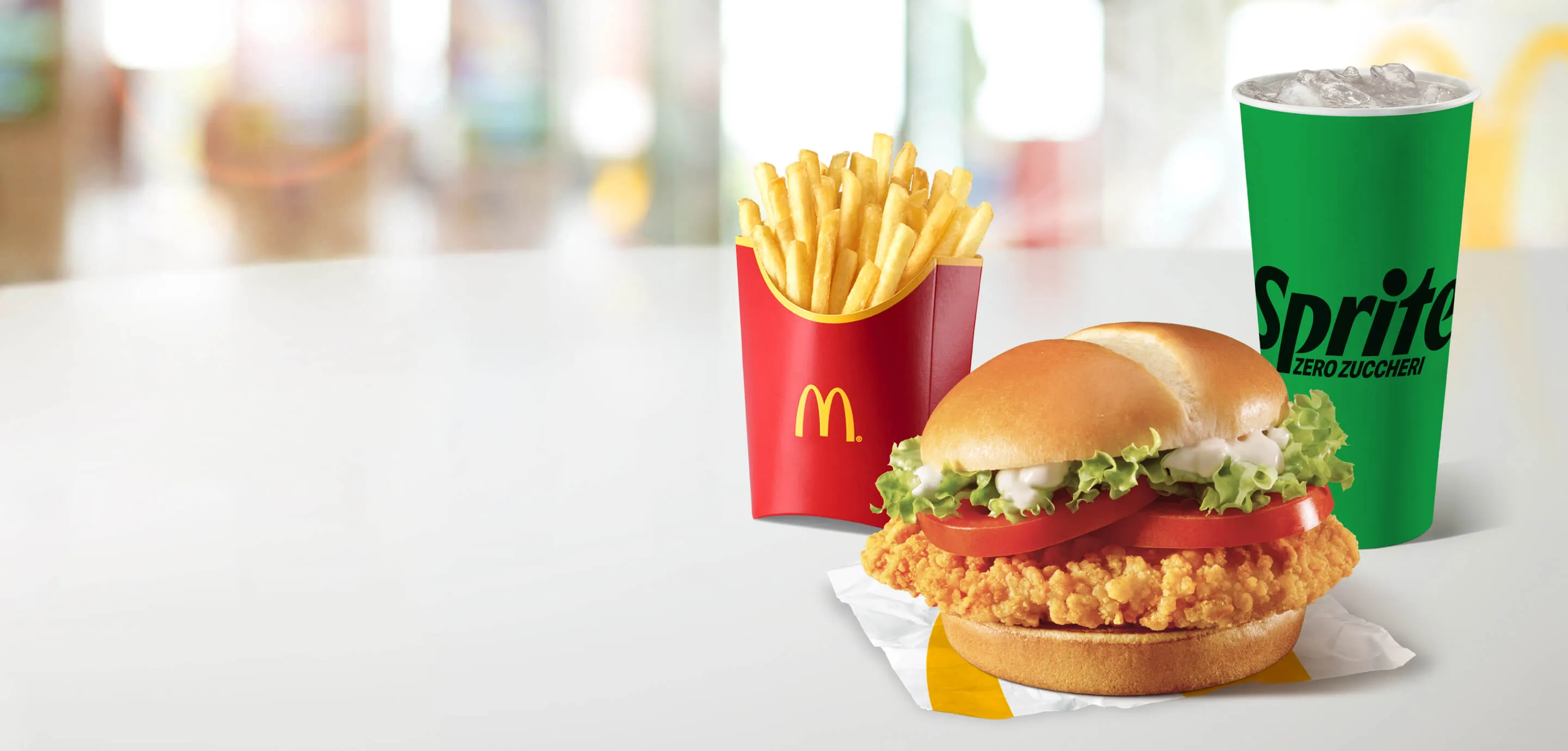 McCrunchy® Chicken Menu