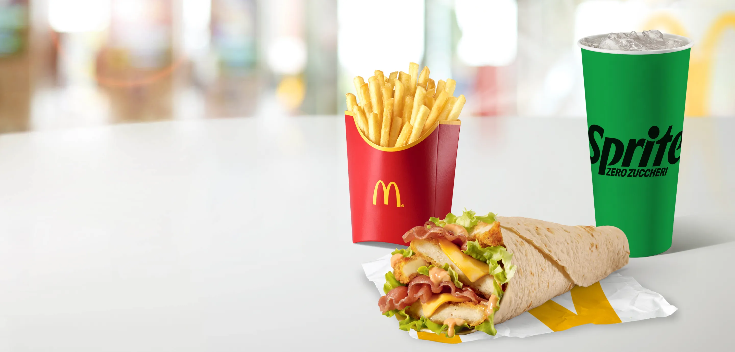 Crispy Chicken McWrap® Menu