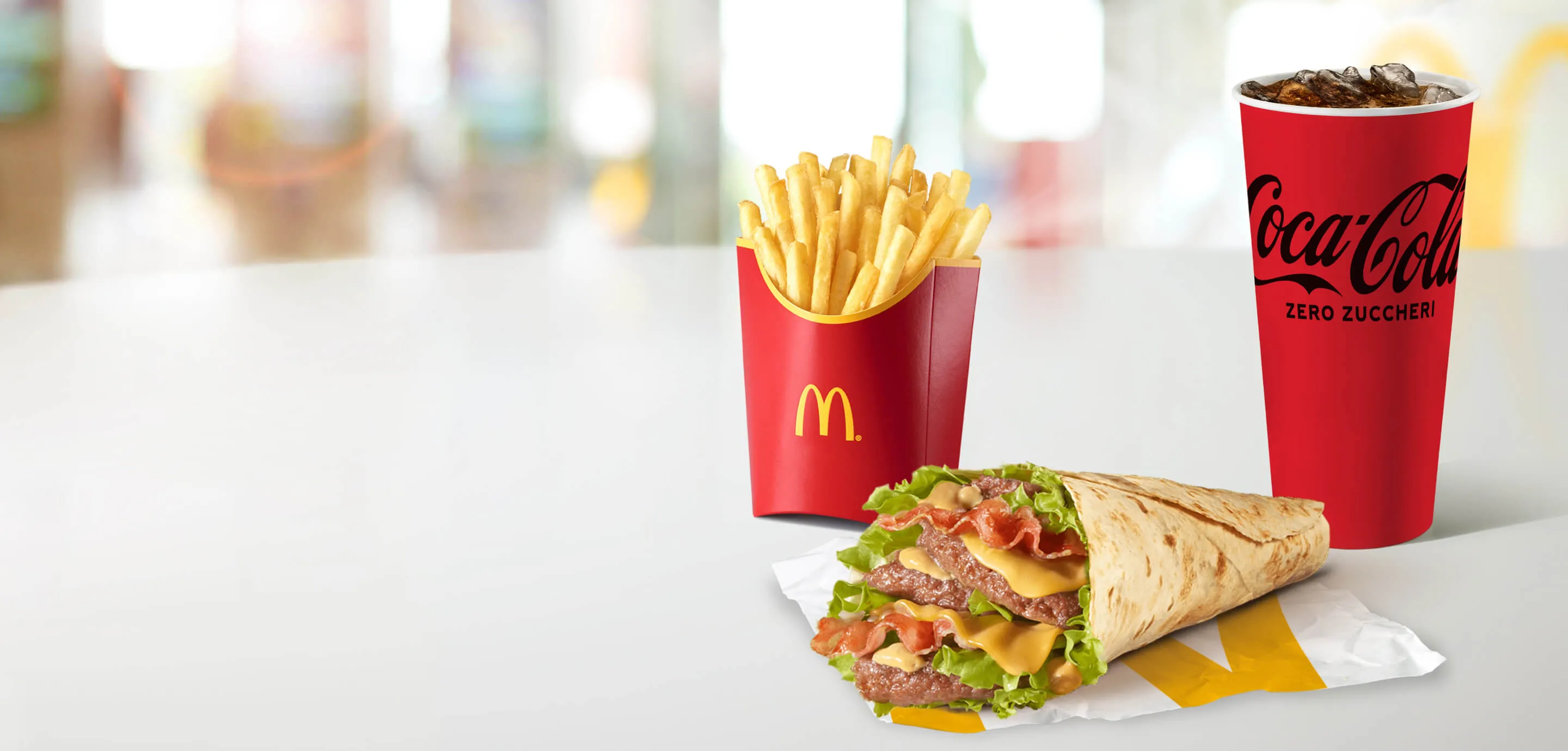 Crispy McWrap® Menu