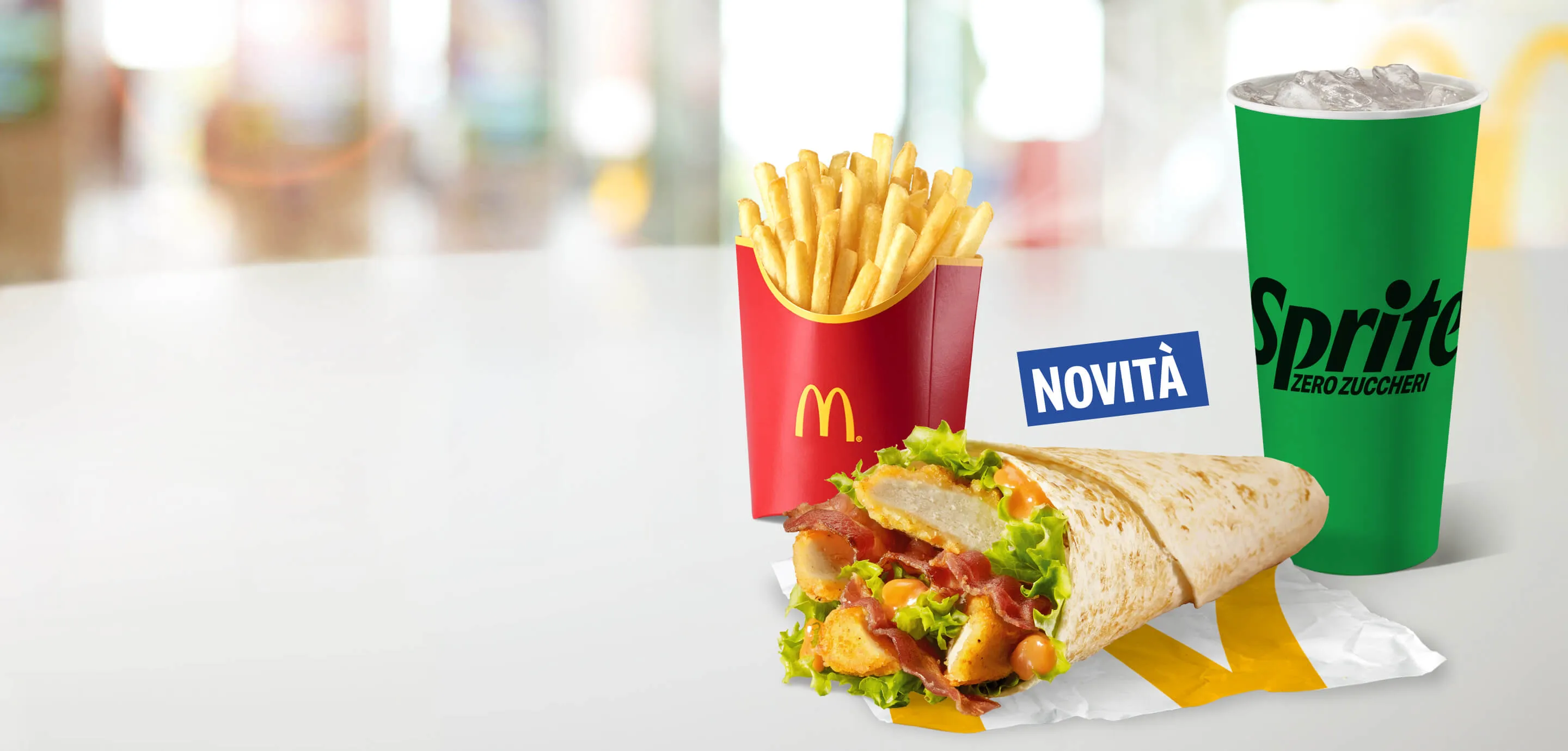 McWrap® Il Mediterraneo Menu