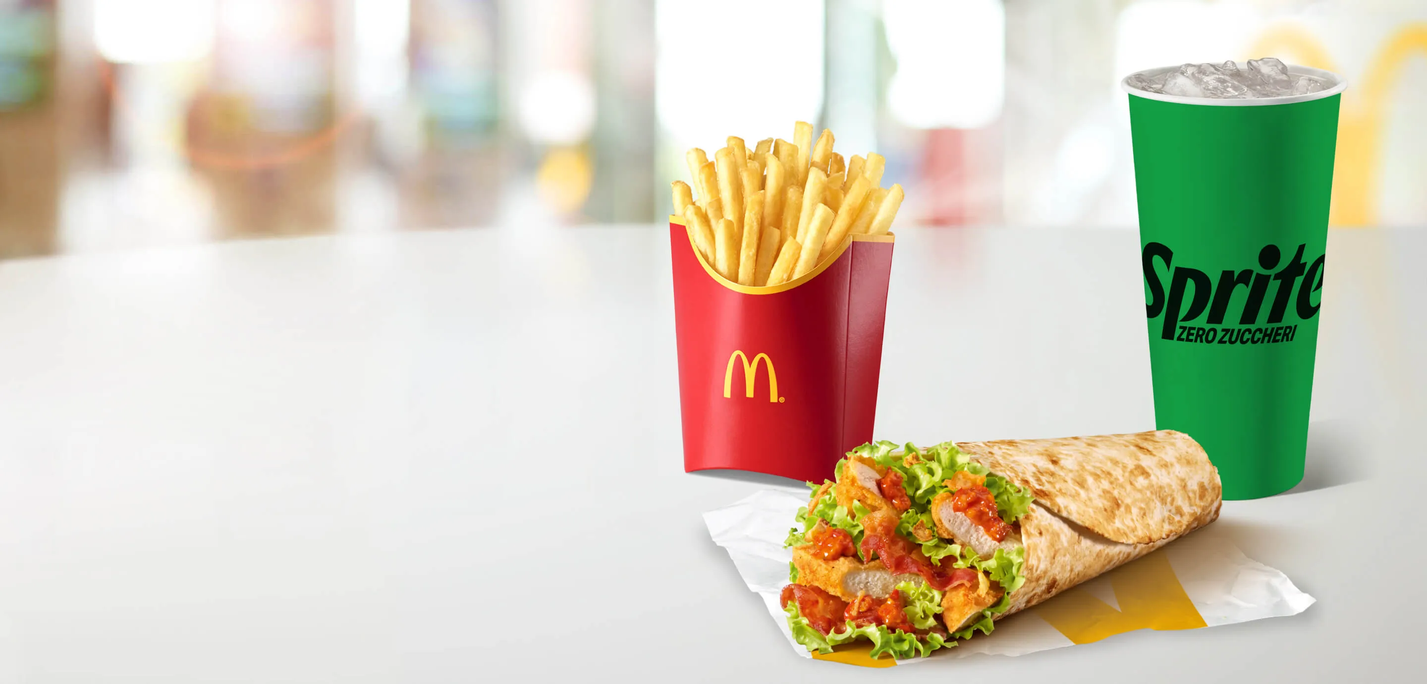 McWrap® Il Peperone Menu