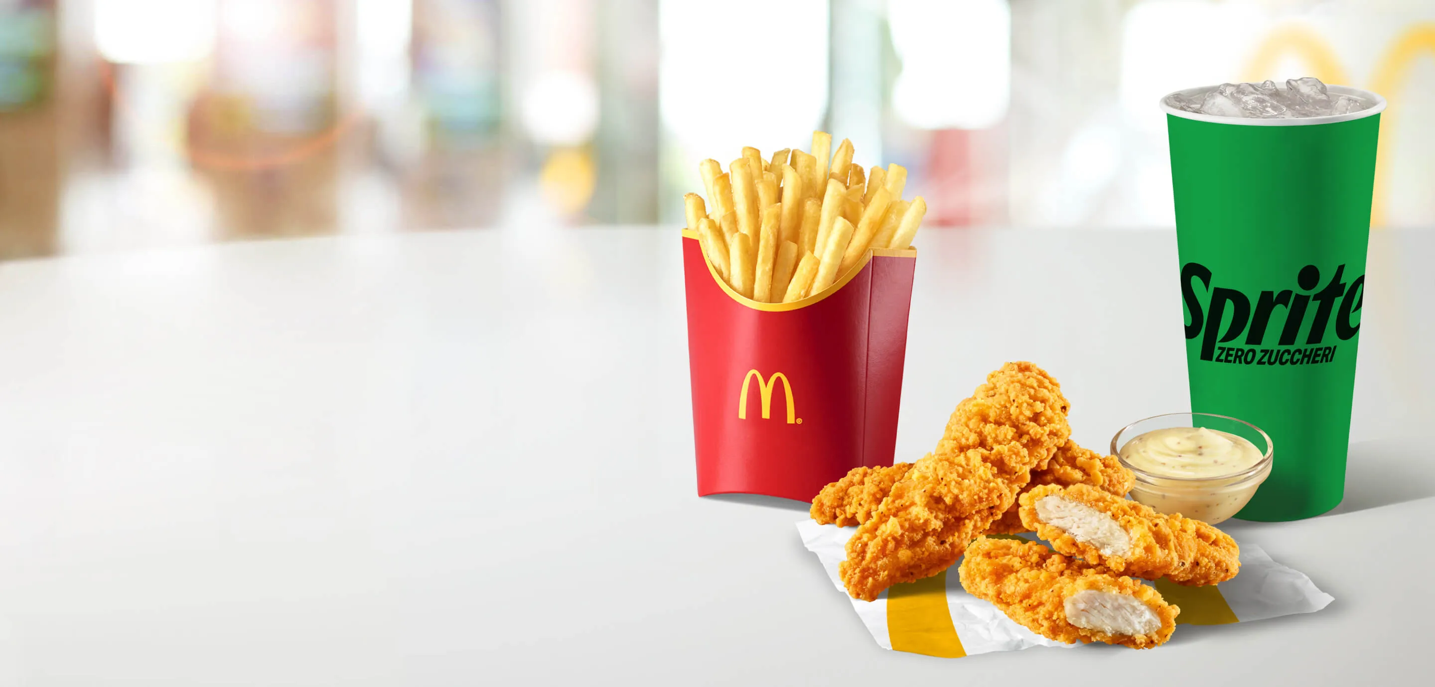 McCrunchy® Chicken Strips x3 Menu