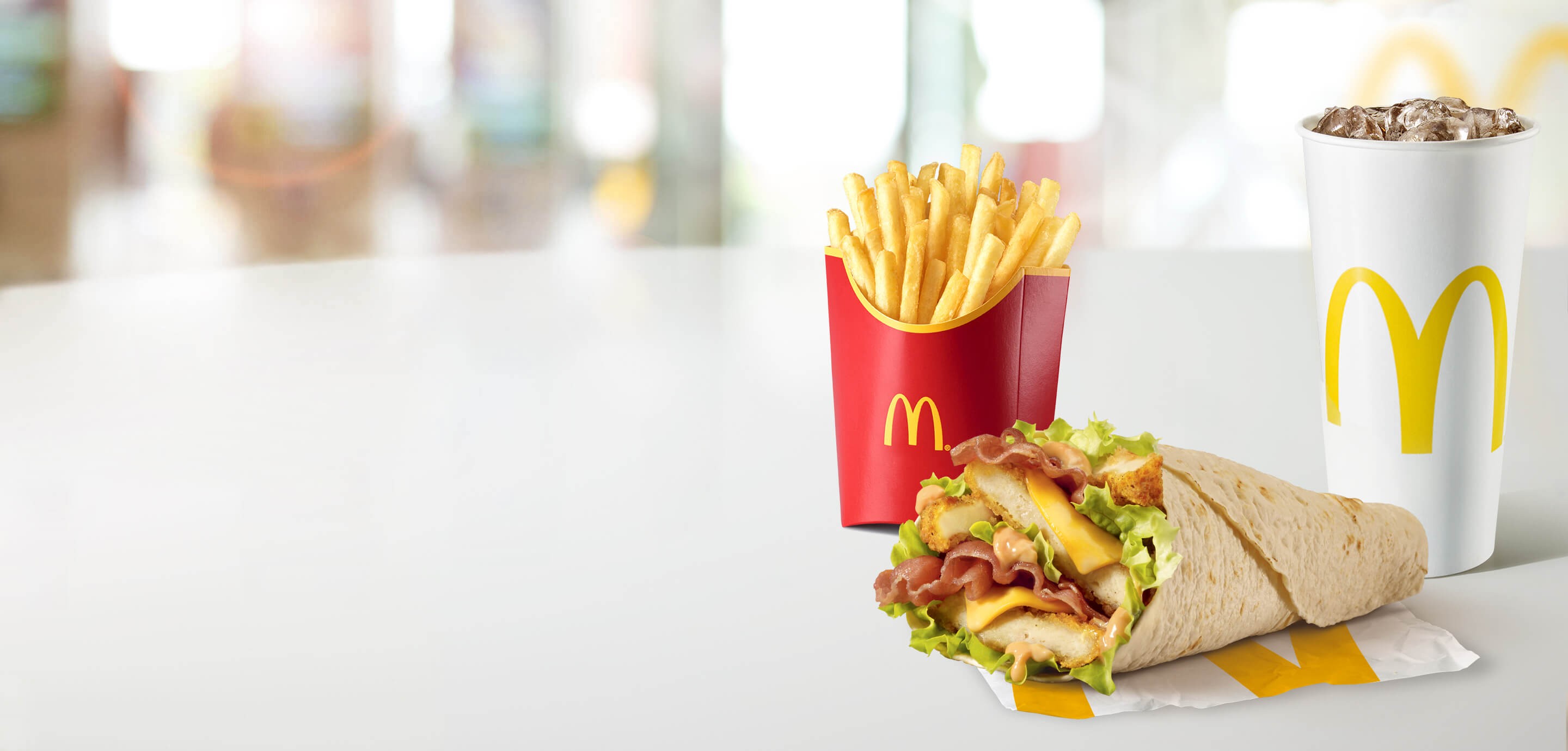 Crispy Chicken McWrap® Menu