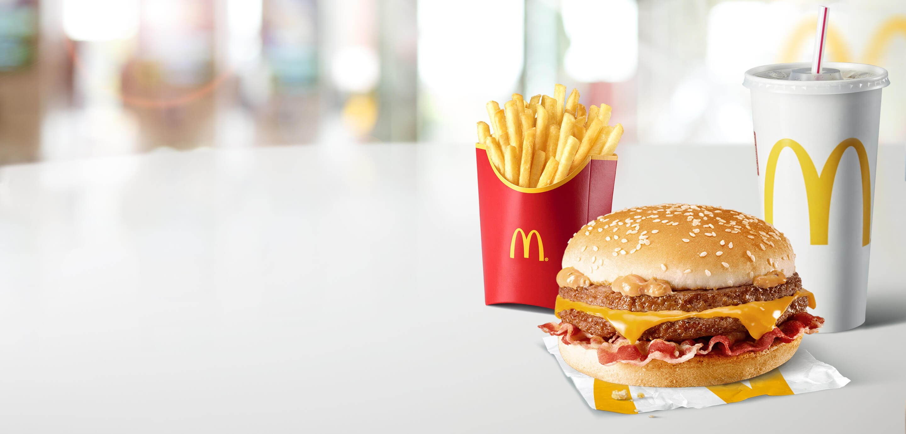 Gran Crispy McBacon® Menu