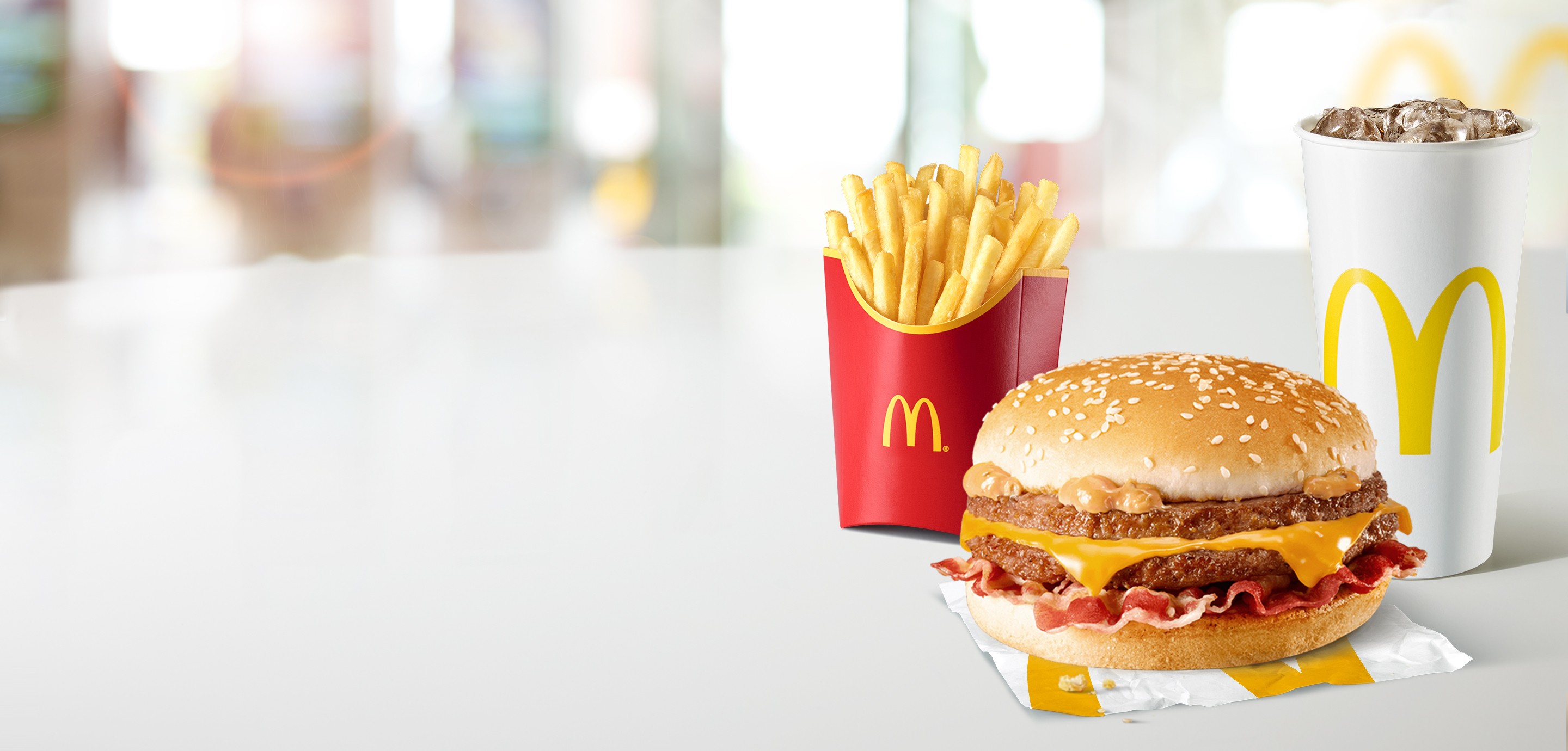 Gran Crispy McBacon® Menu
