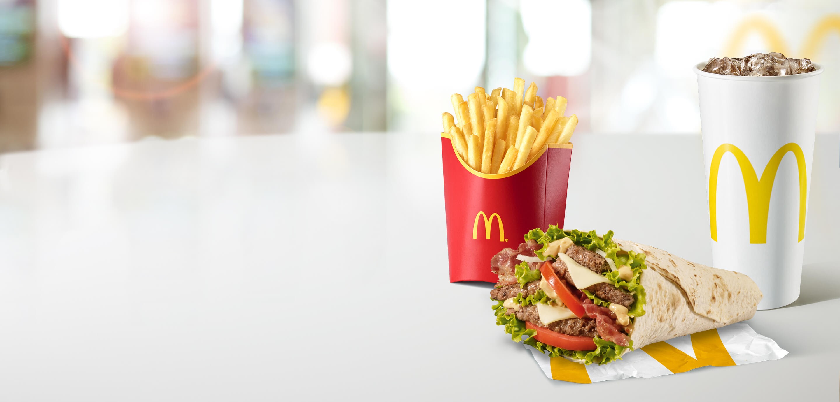 McWrap® Tasty Bacon Edition Menu