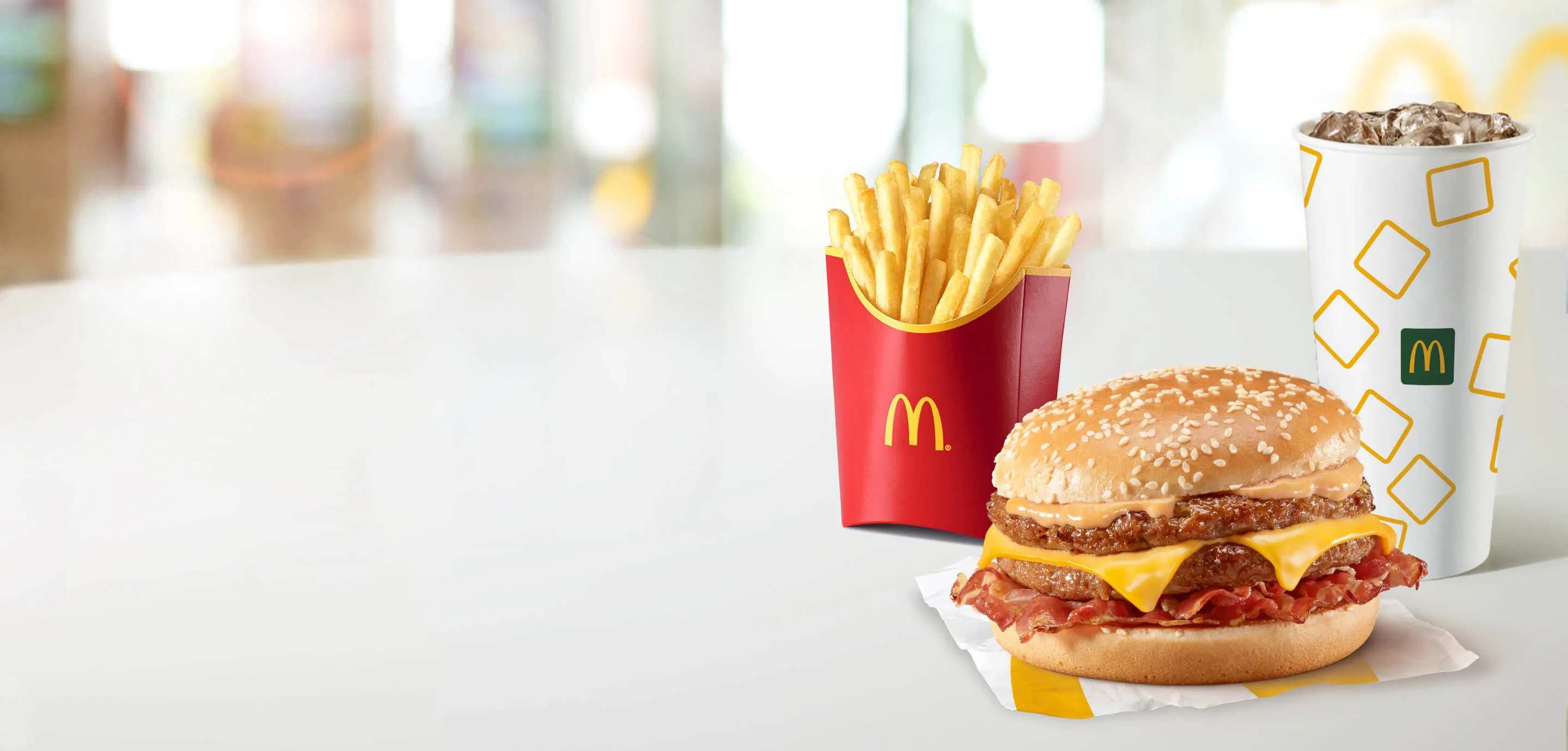 Gran Crispy McBacon® Menu