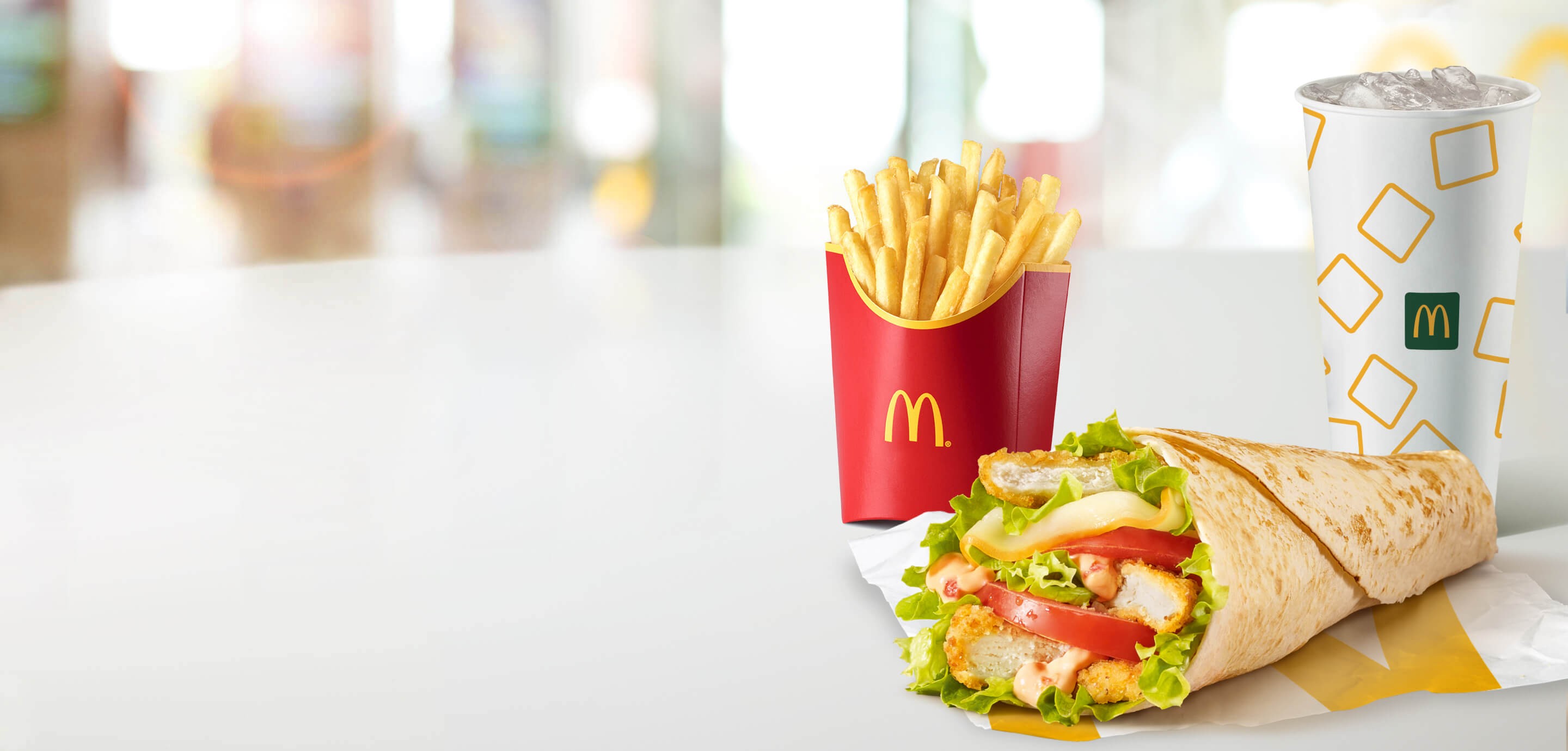 McWrap® L'Affumicato Menu