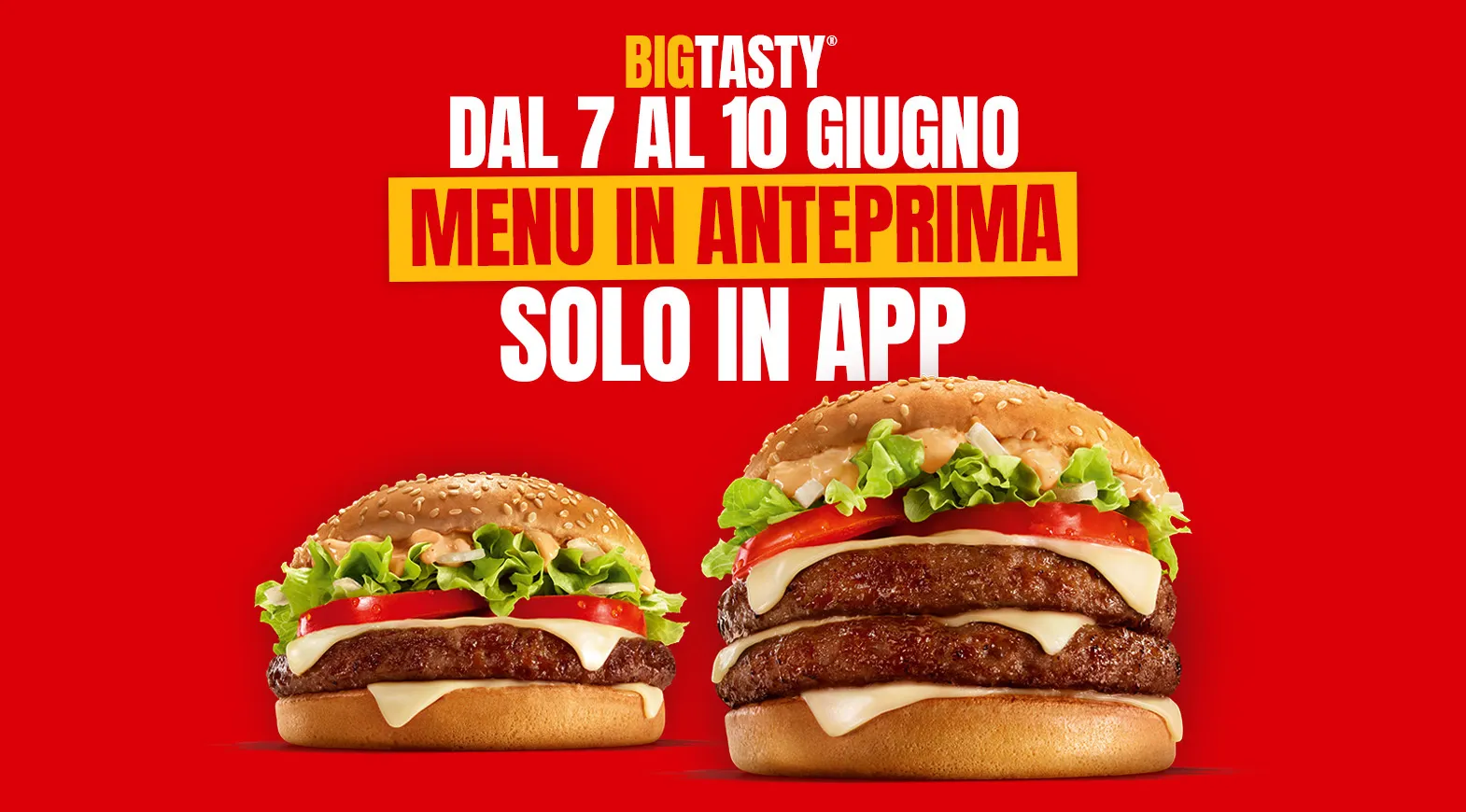 È arrivato il Big Tasty®.