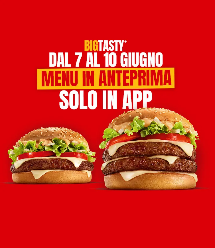 È arrivato il Big Tasty®.