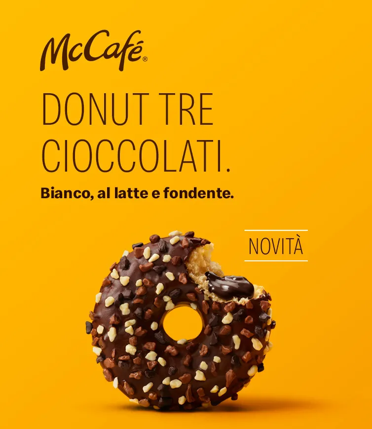 Donut Tre cioccolati.