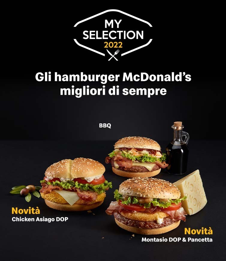 My Selection BBQ Panini McDonald's Italia