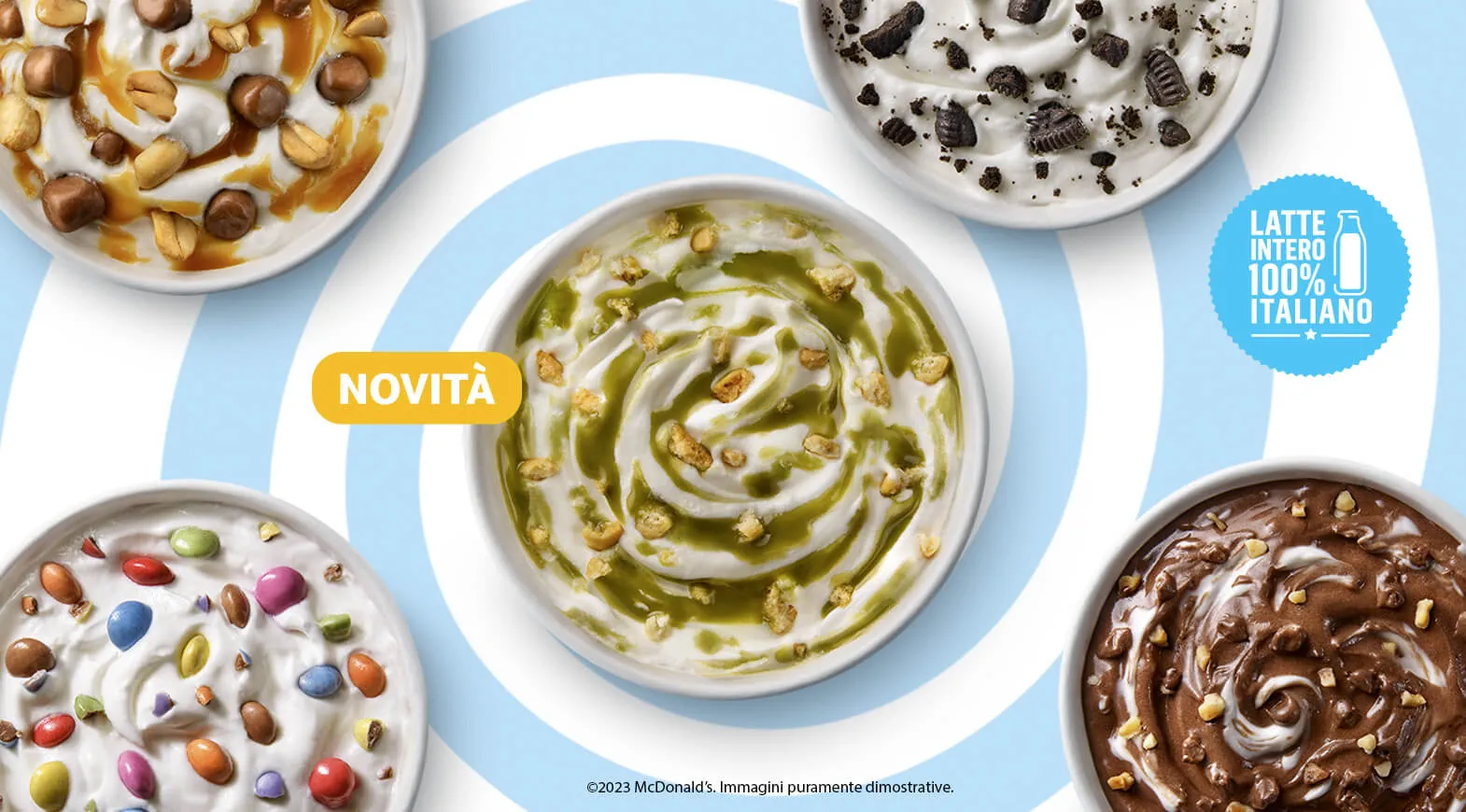 Scopri il nuovo McFlurry® Pistacchio