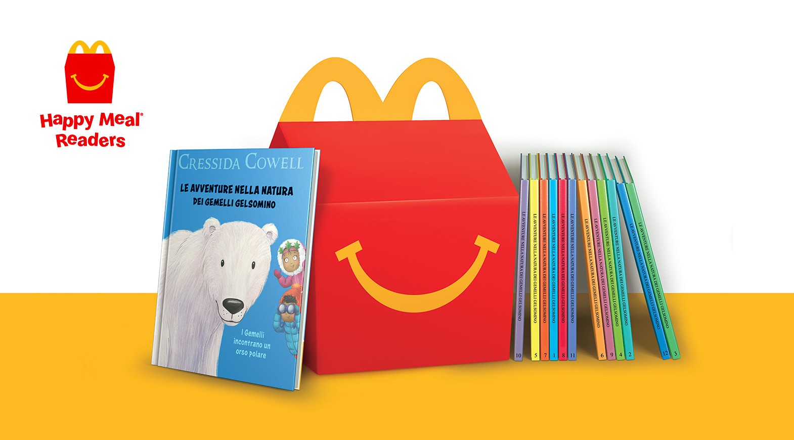 Gioco o libro a sorpresa nell'Happy Meal® McDonald's Italia