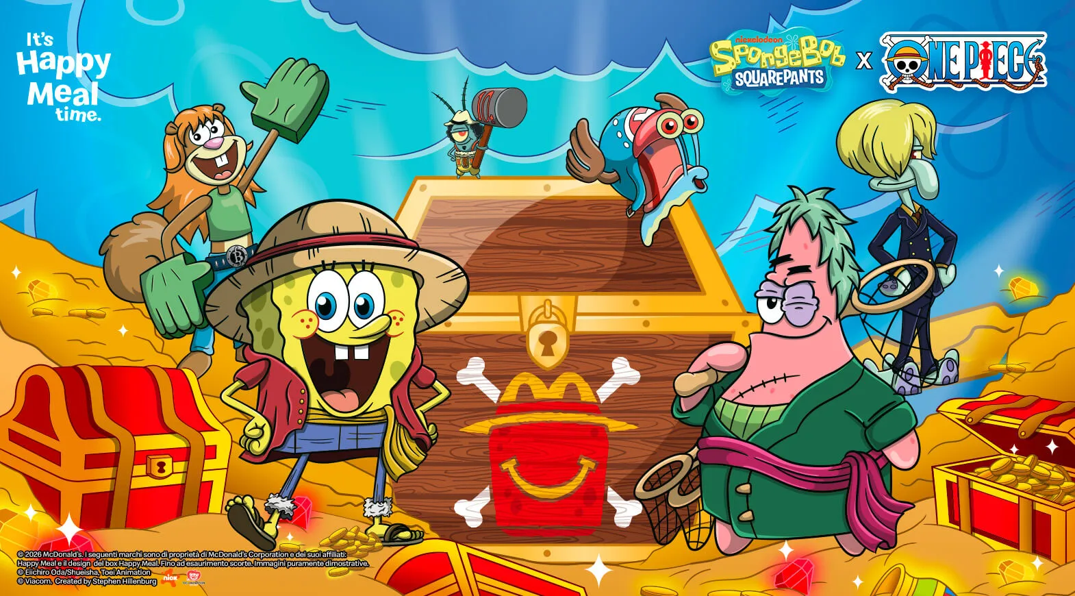 SpongeBob x One Piece