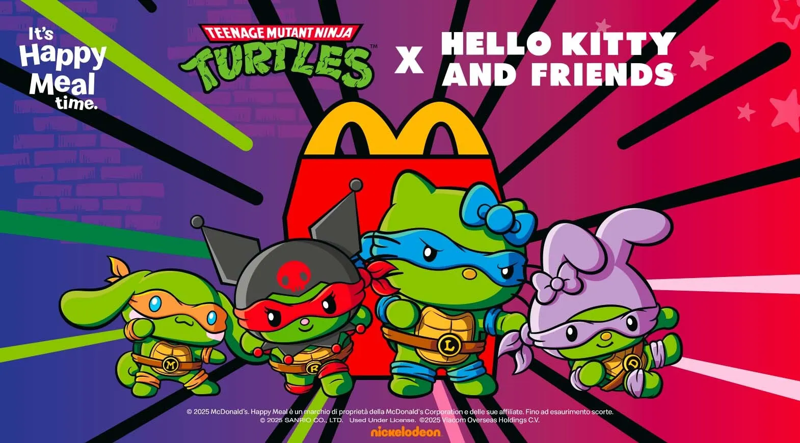 TMNT x Sanrio