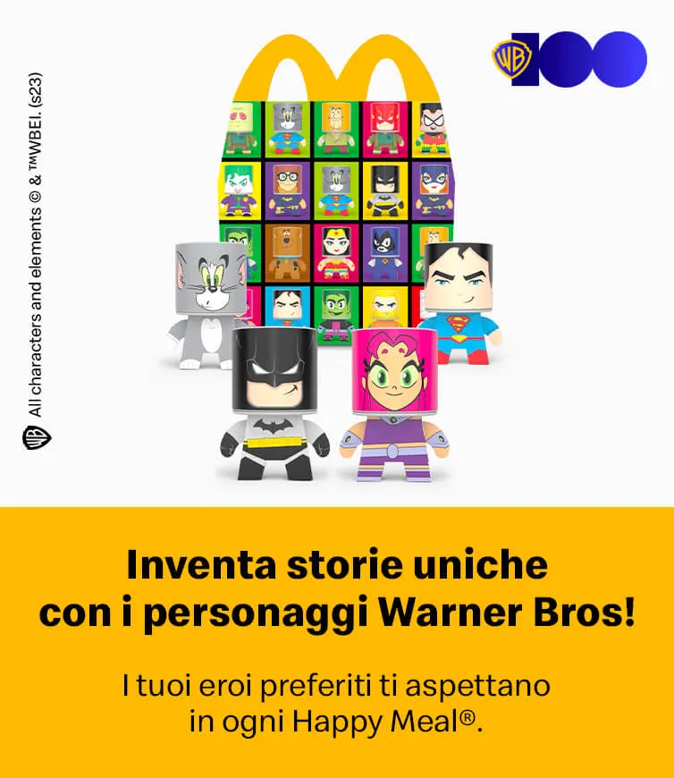 editoriali - HM - Warner Bros