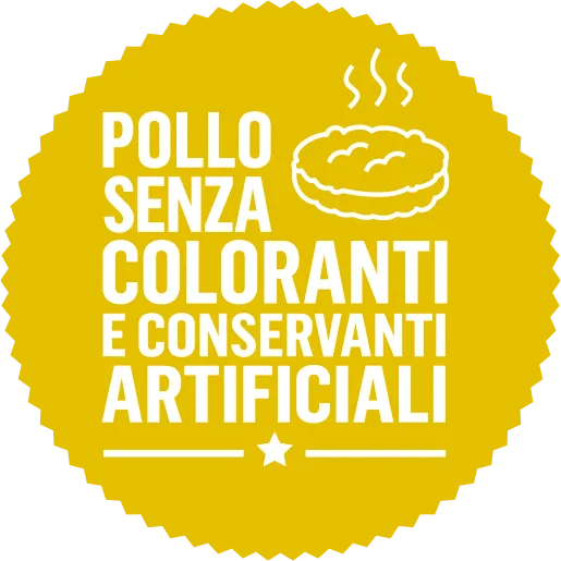 Pollo senza coloranti e conservanti artificiali