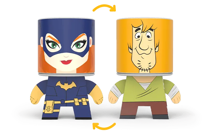 Batgirl e Shaggy