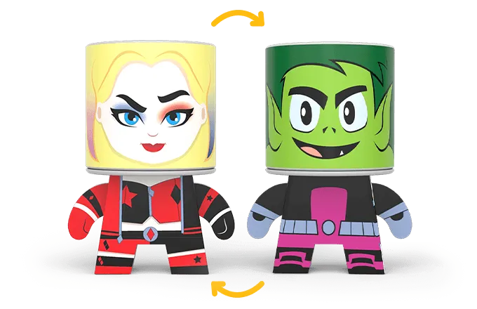 Harley e Beast Boy