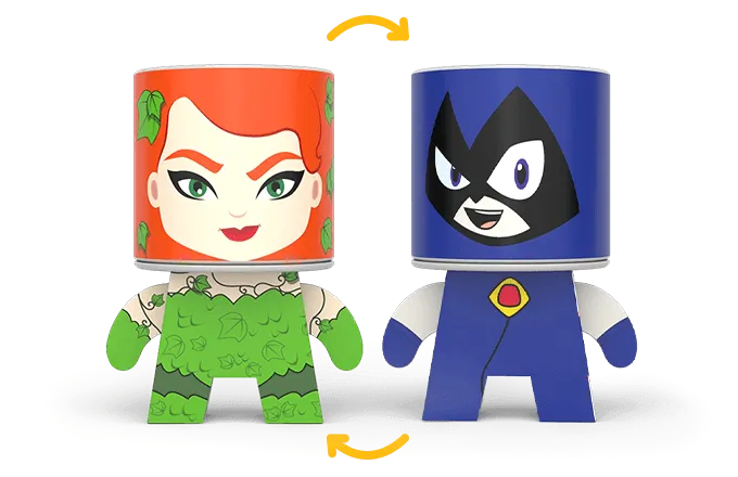 Poison Ivy e Raven