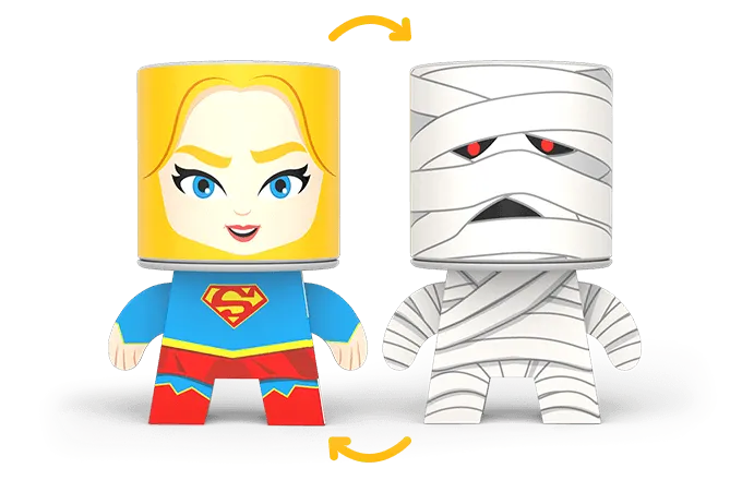 Supergirl e Mummy