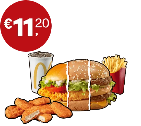 McMenu® Large + 6 Chicken McNuggets®