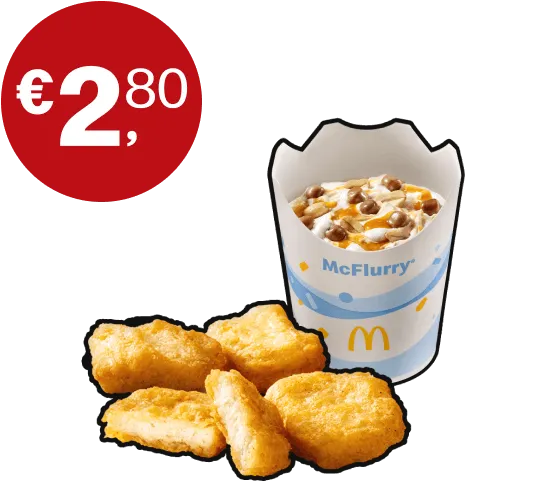 McFlurry® o 4 Chicken McNuggets®