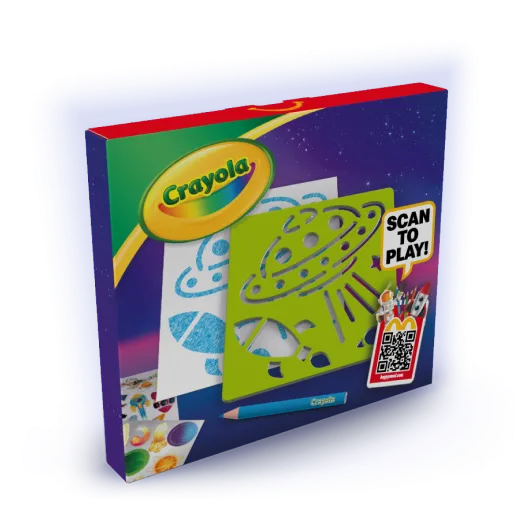 Astronaut Stencil Art