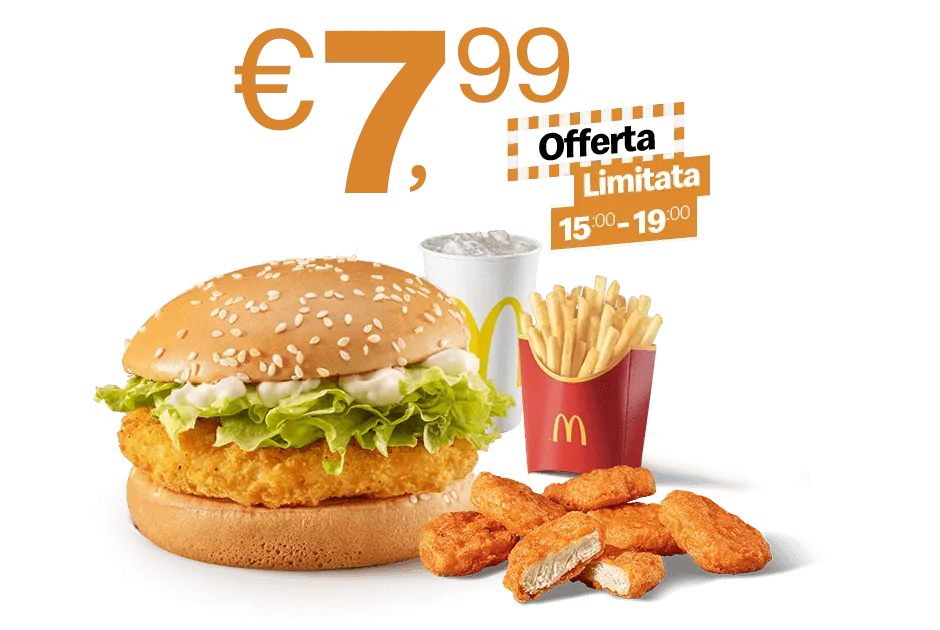 McChicken® Menu e 6 Chicken McNuggets® a scelta