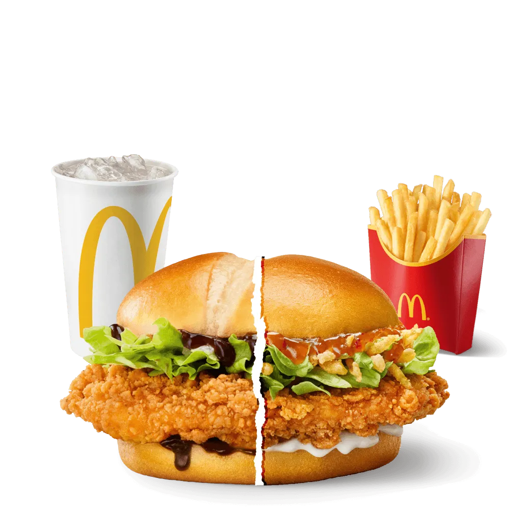 McCrunchy® Chicken Menu a scelta tra Teriaky e Hot Honey