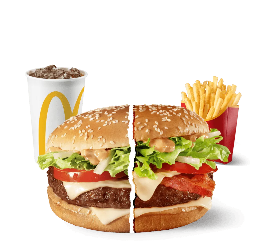 Big Tasty® o Big Tasty® Bacon Menu a scelta