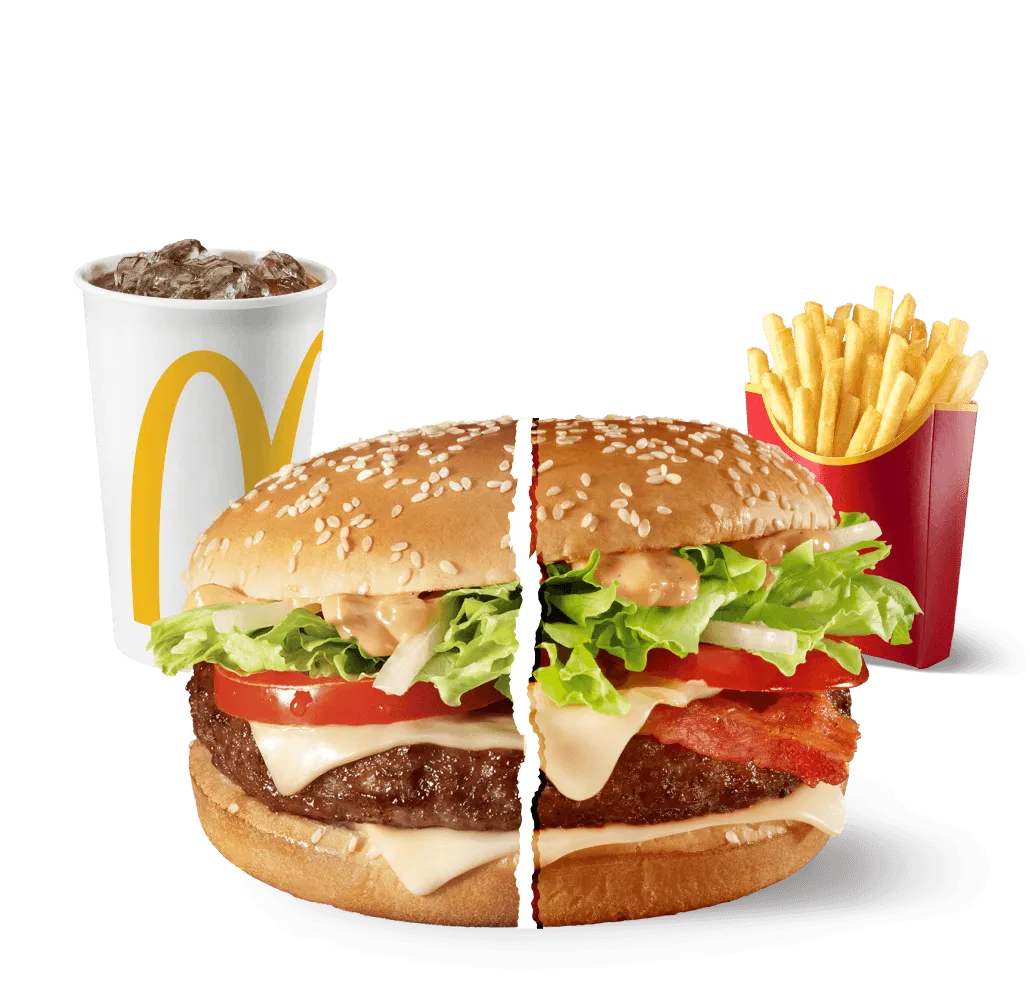Big Tasty® o Big Tasty® Bacon Menu Large a scelta