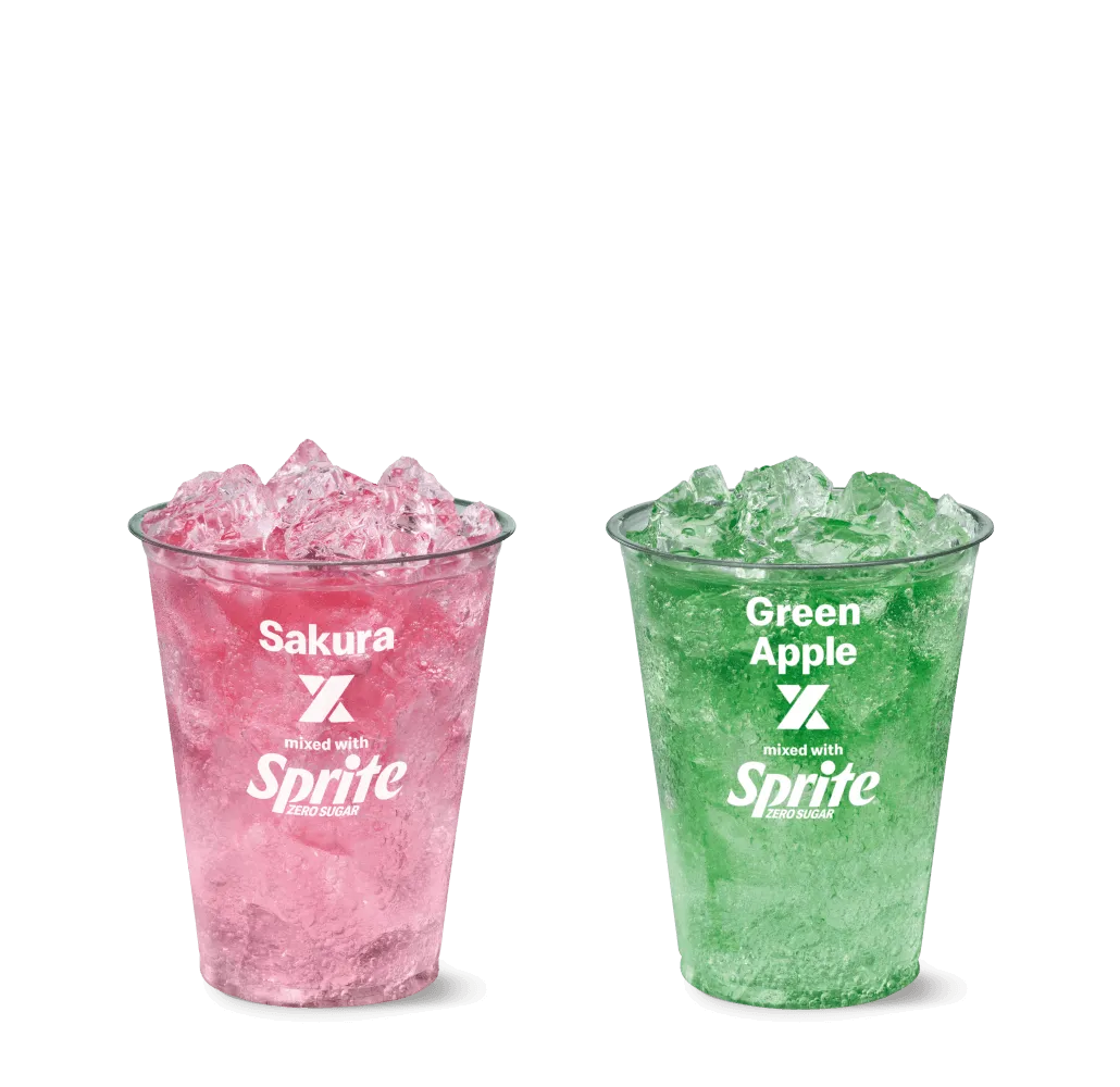 McFizz® a scelta tra Sakura e Green Apple