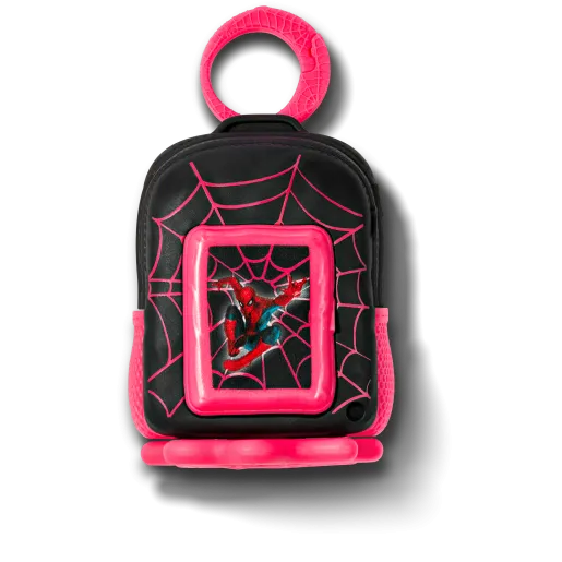 Black & Pink Spider-Man Backpack