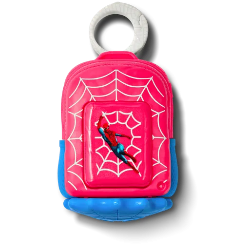 Pink Spider-Man Backpack
