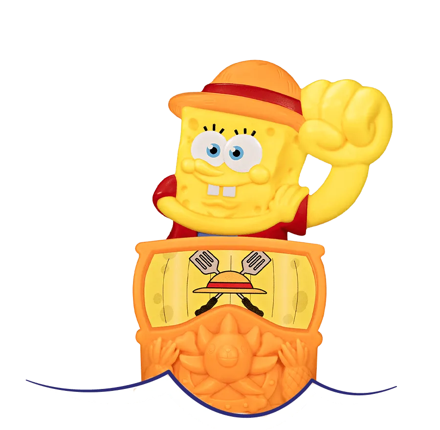 SpongeBob × Luffy